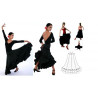 La Boutique Danse - Jupe Flamenco FLM101 de Capezio