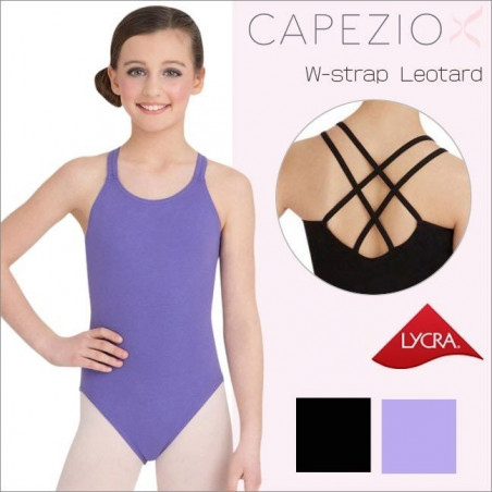 La Boutique Danse - Children's Cami Leotard with Double Strap Back by Capezio CC123C
