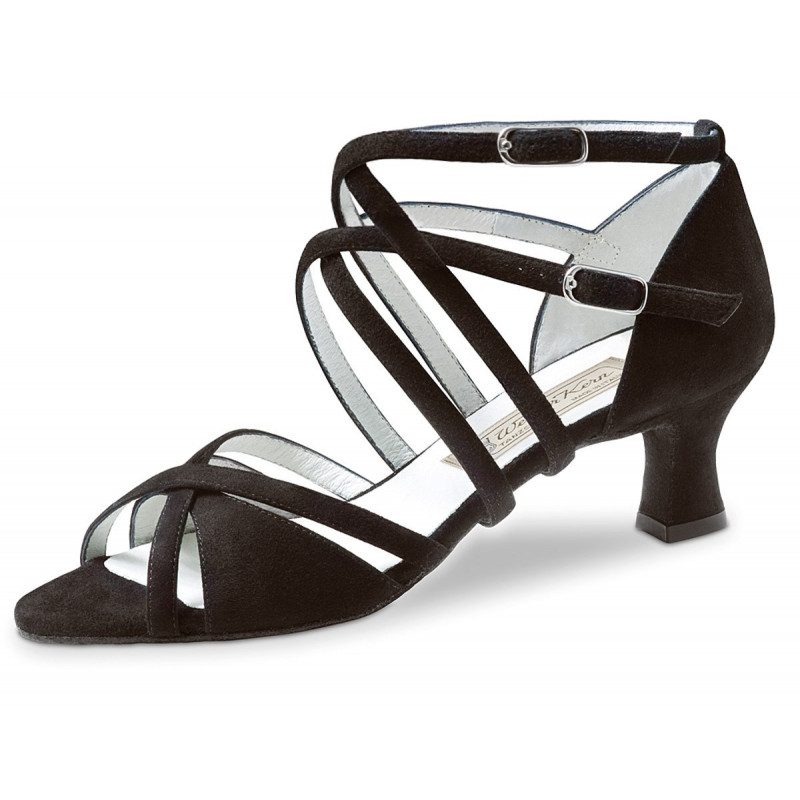 La Boutique Danse - Ladies Dance Shoes Eva 3,4 Nappa black Comfort