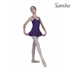 La Boutique Danse - Justaucorps Sansha Aida E508M Fines Bretelles